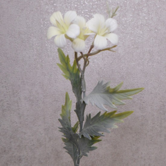 Artificial Campion Flowers Cream 59cm Artificial Flowers